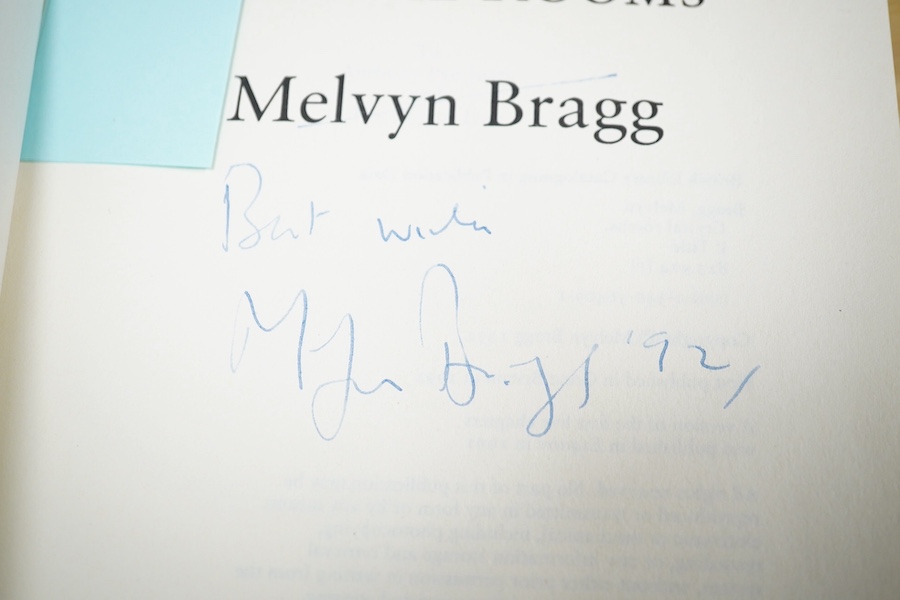 Modern signed first editions - 25 works, including Bogarde, Dirk, (six works); Alec Guinness - A Positively Final Appearance; Ian McEwan - Sweet Tooth, Lucien Freud - Painting People etc.,the hardbacks all with dust jack